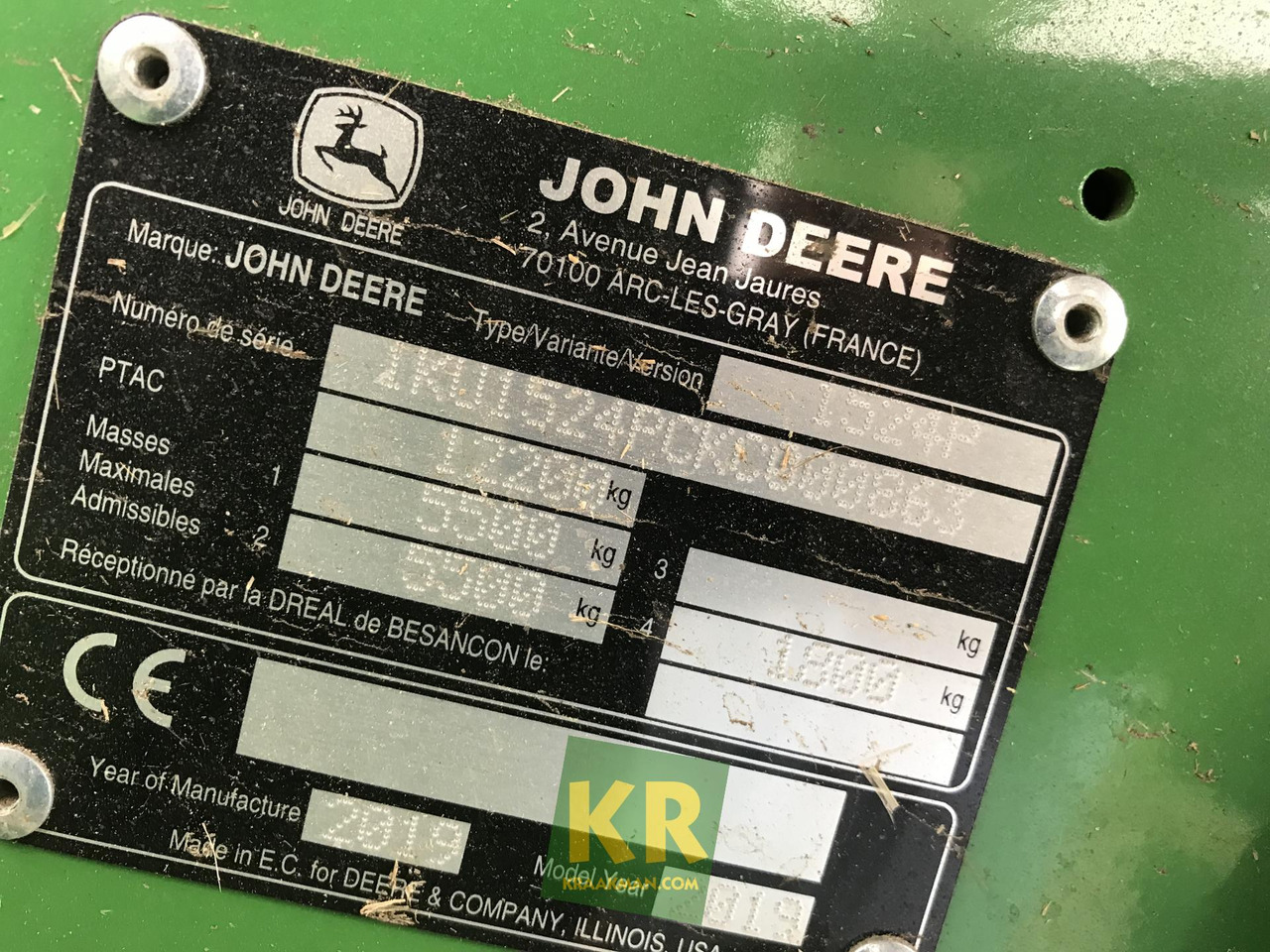 Packenpresse L1524 Grootpak pers John Deere