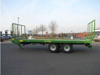 Landwirtschaftlicher Plattformanhänger Pronar Tandem Ballentransportwagen; TO 24 M, 12,0 to, N: das Bild 1