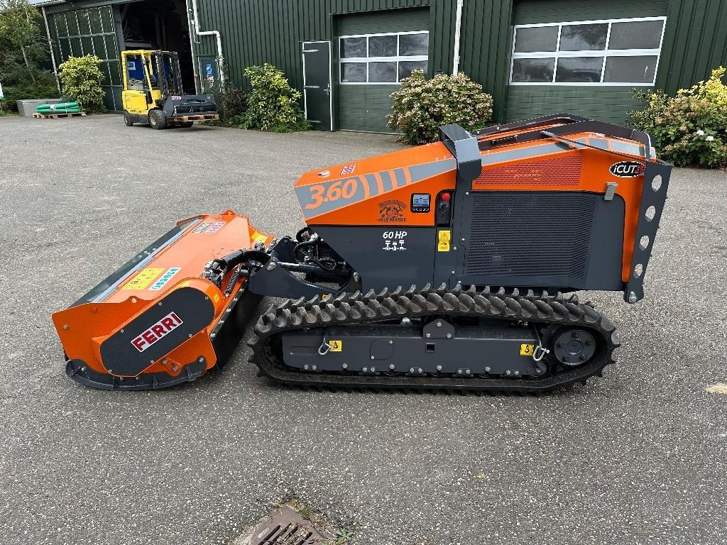 Rasenmäher Ferri iCut 3.60 talud afstandbestuurbare klepelmaaier
