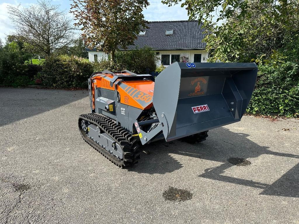 Rasenmäher Ferri iCut 3.60 talud afstandbestuurbare klepelmaaier