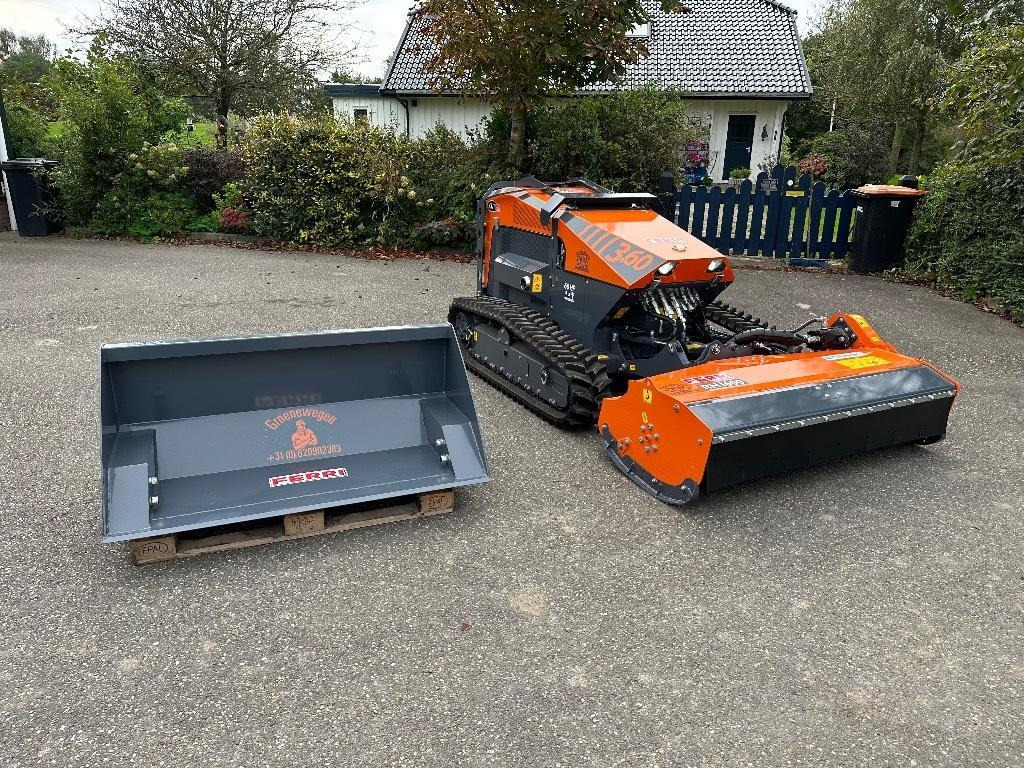 Rasenmäher Ferri iCut 3.60 talud afstandbestuurbare klepelmaaier