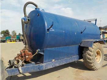 Landwirtschaftlicher Anhänger Single Axle Draw Bar PTO Driven Dust Supression Tanker: das Bild 1