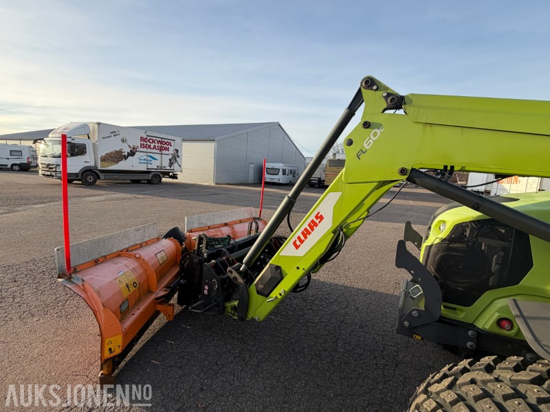 Traktor 2021 Claas Elios 210 traktor - 75HK - Tellefsdal VPL 27 plog