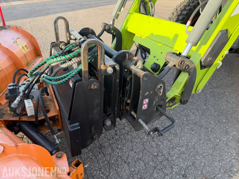 Traktor 2021 Claas Elios 210 traktor - 75HK - Tellefsdal VPL 27 plog