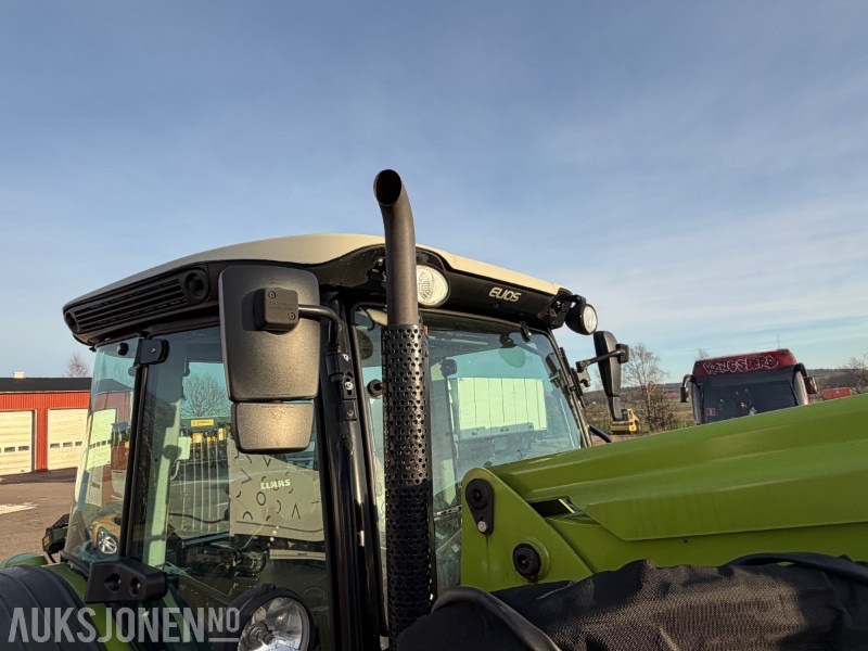 Traktor 2021 Claas Elios 210 traktor - 75HK - Tellefsdal VPL 27 plog