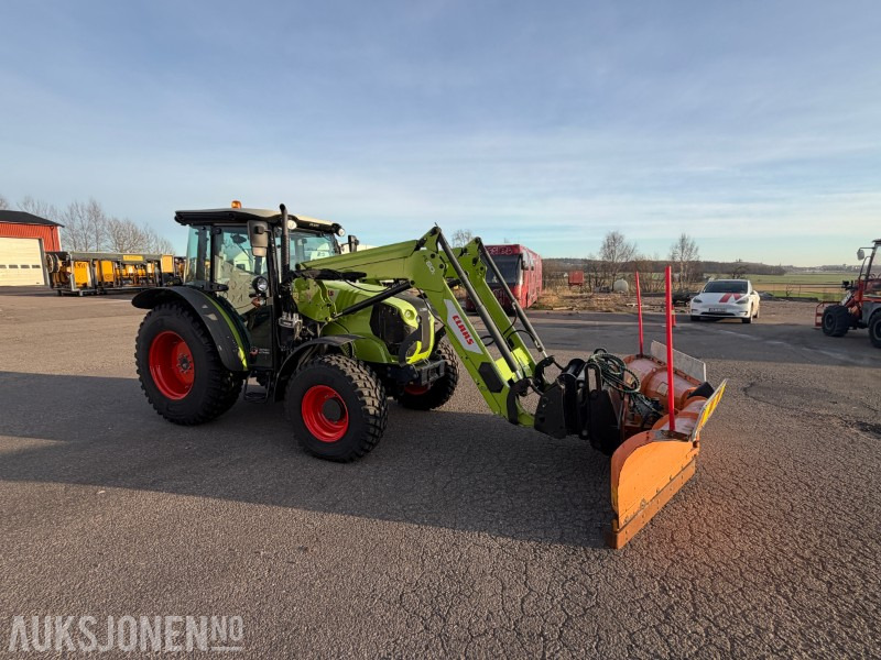 Traktor 2021 Claas Elios 210 traktor - 75HK - Tellefsdal VPL 27 plog