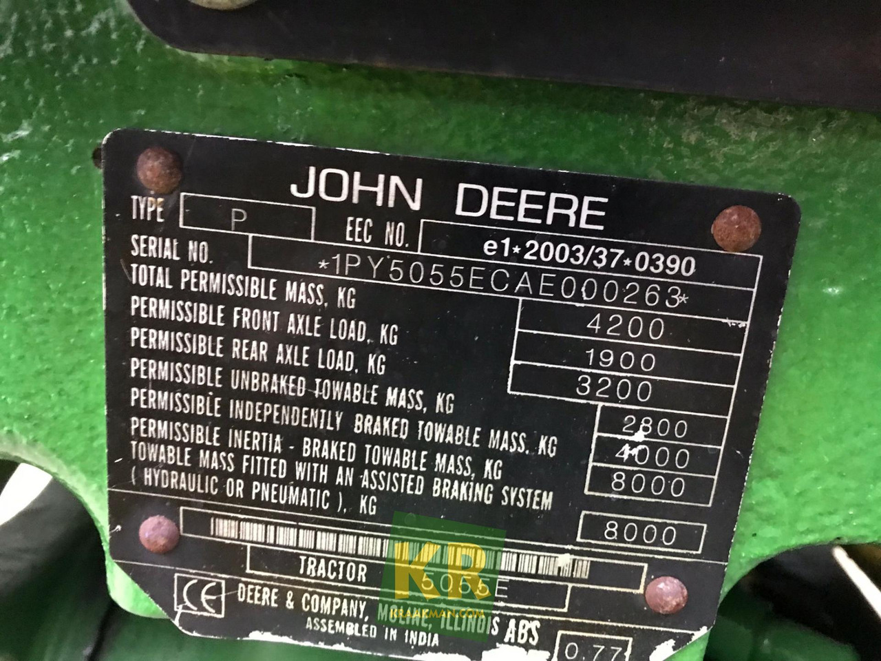 Traktor 5 055E TREKKER John Deere