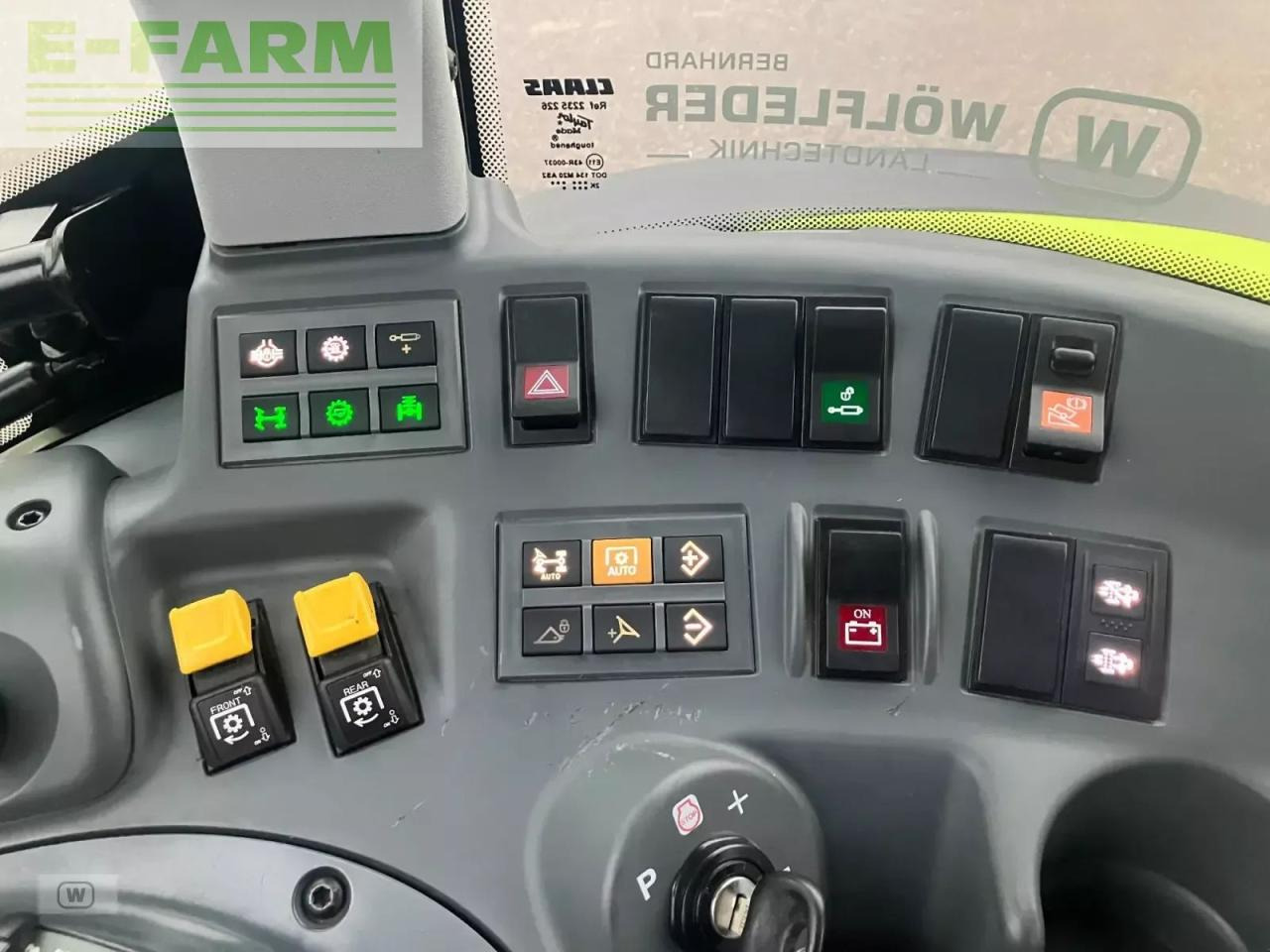 Traktor CLAAS arion 450 cis panoramic CIS