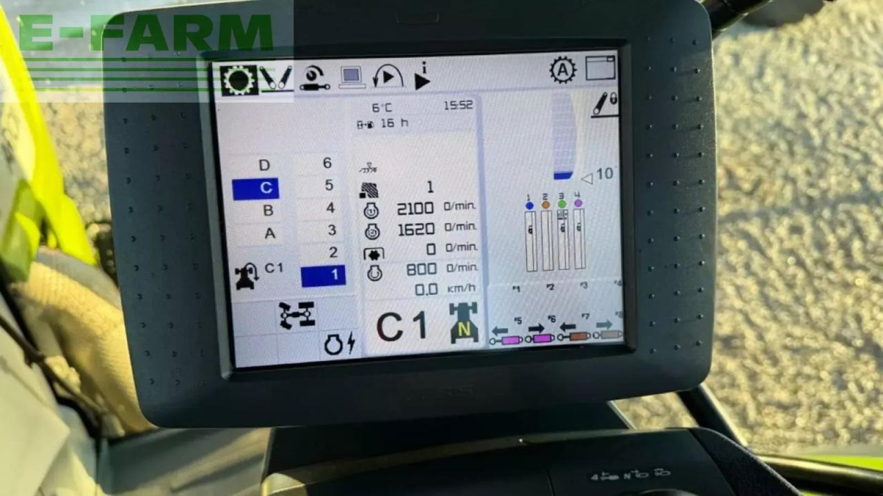 Traktor CLAAS arion 650 c matic med frontpto CMATIC