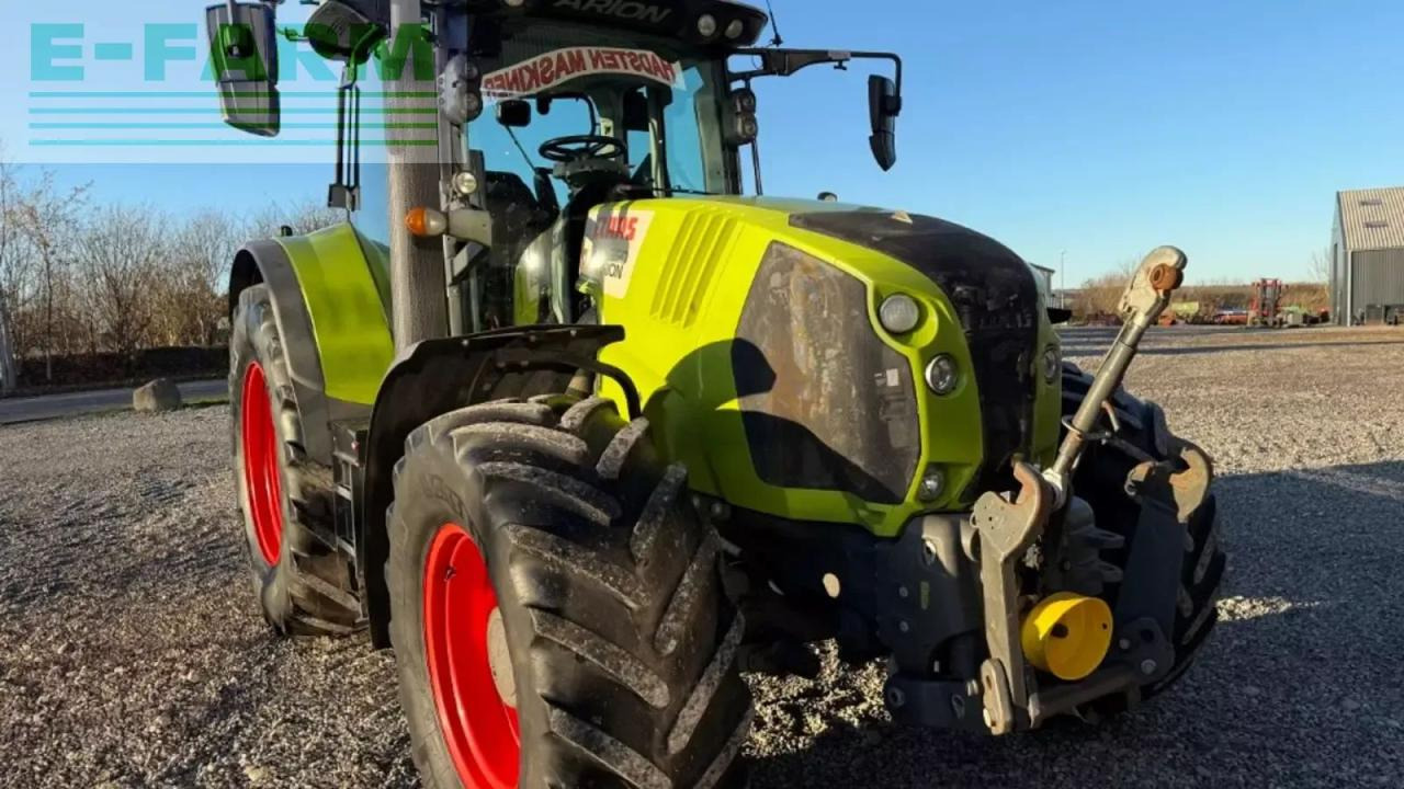 Traktor CLAAS arion 650 c matic med frontpto CMATIC
