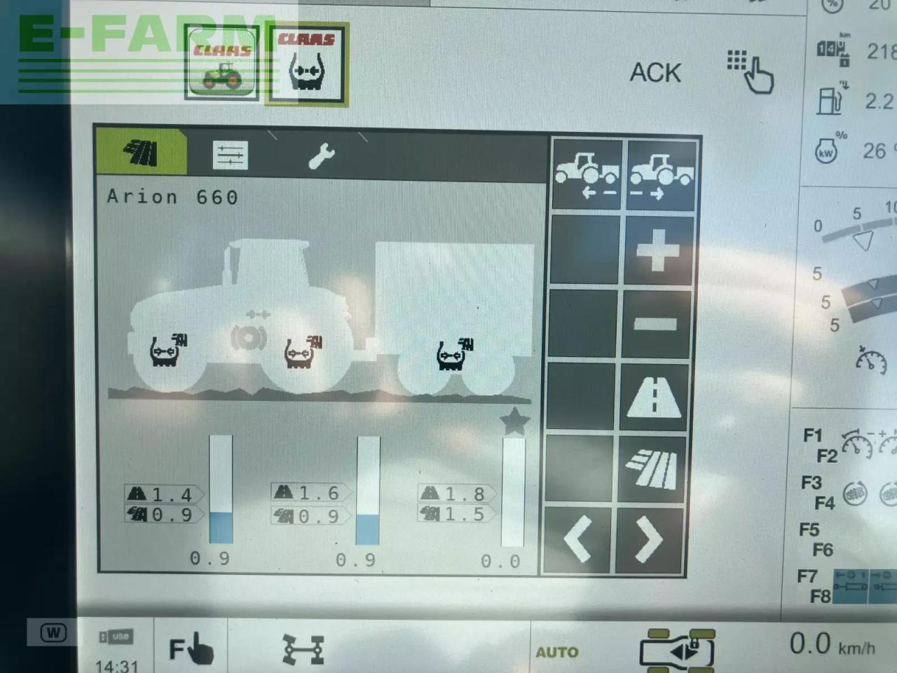 Traktor CLAAS arion 660 cmatic cebis CMATIC CEBIS