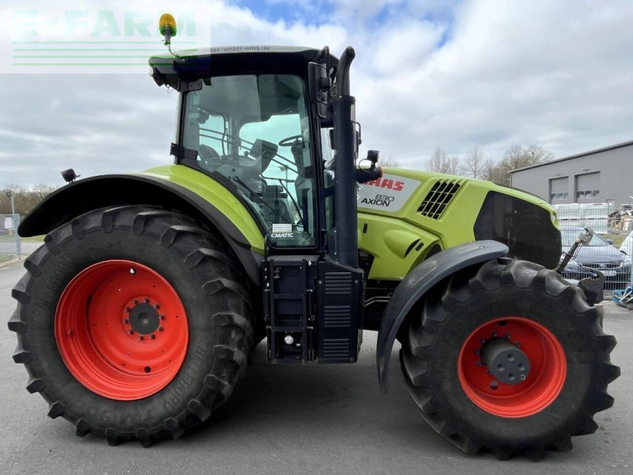 Traktor CLAAS axion 830 cmatic cebis, fkh CMATIC CEBIS