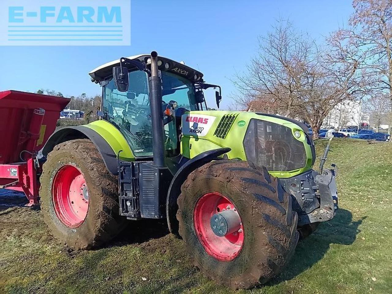 Traktor CLAAS axion 870 cmatic CMATIC
