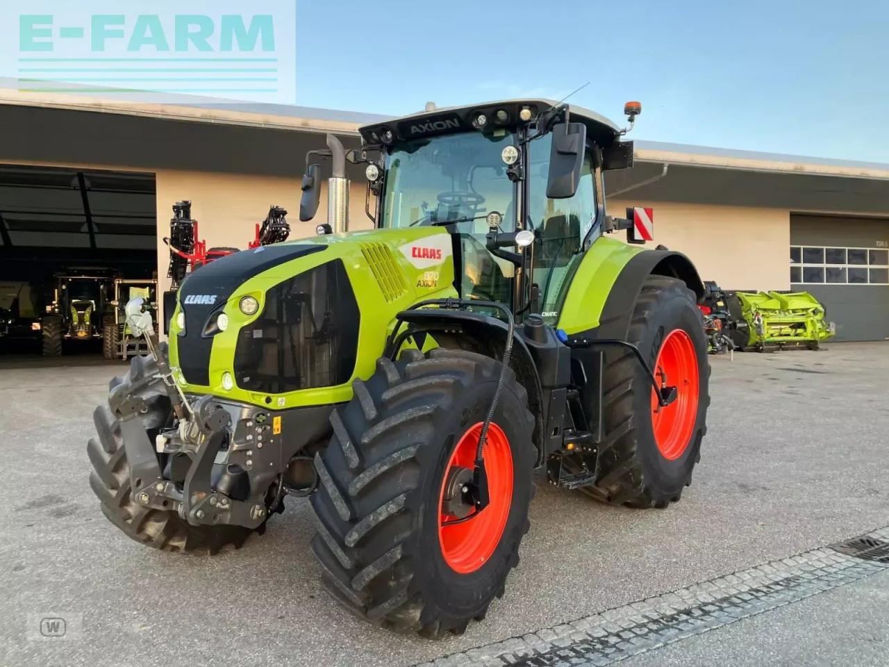 Traktor CLAAS axion 870 cmatic cebis CMATIC CEBIS