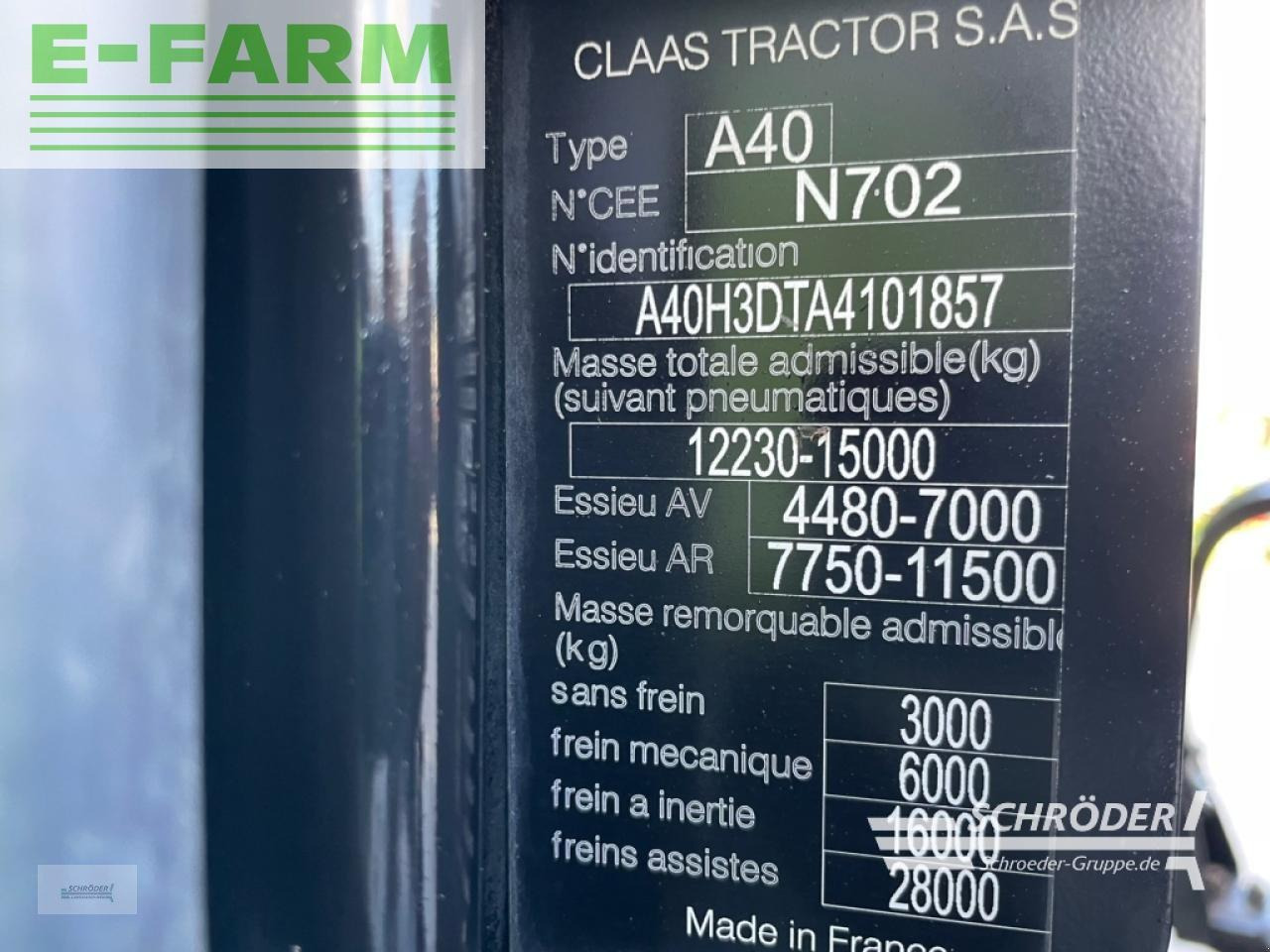 Traktor CLAAS axion 870 cmatic rtk