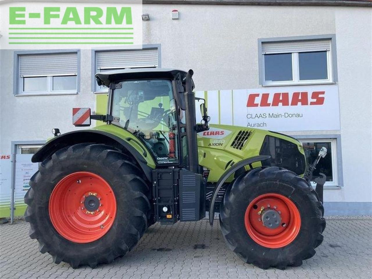 Traktor CLAAS axion 870 cmatic-stage v cebis