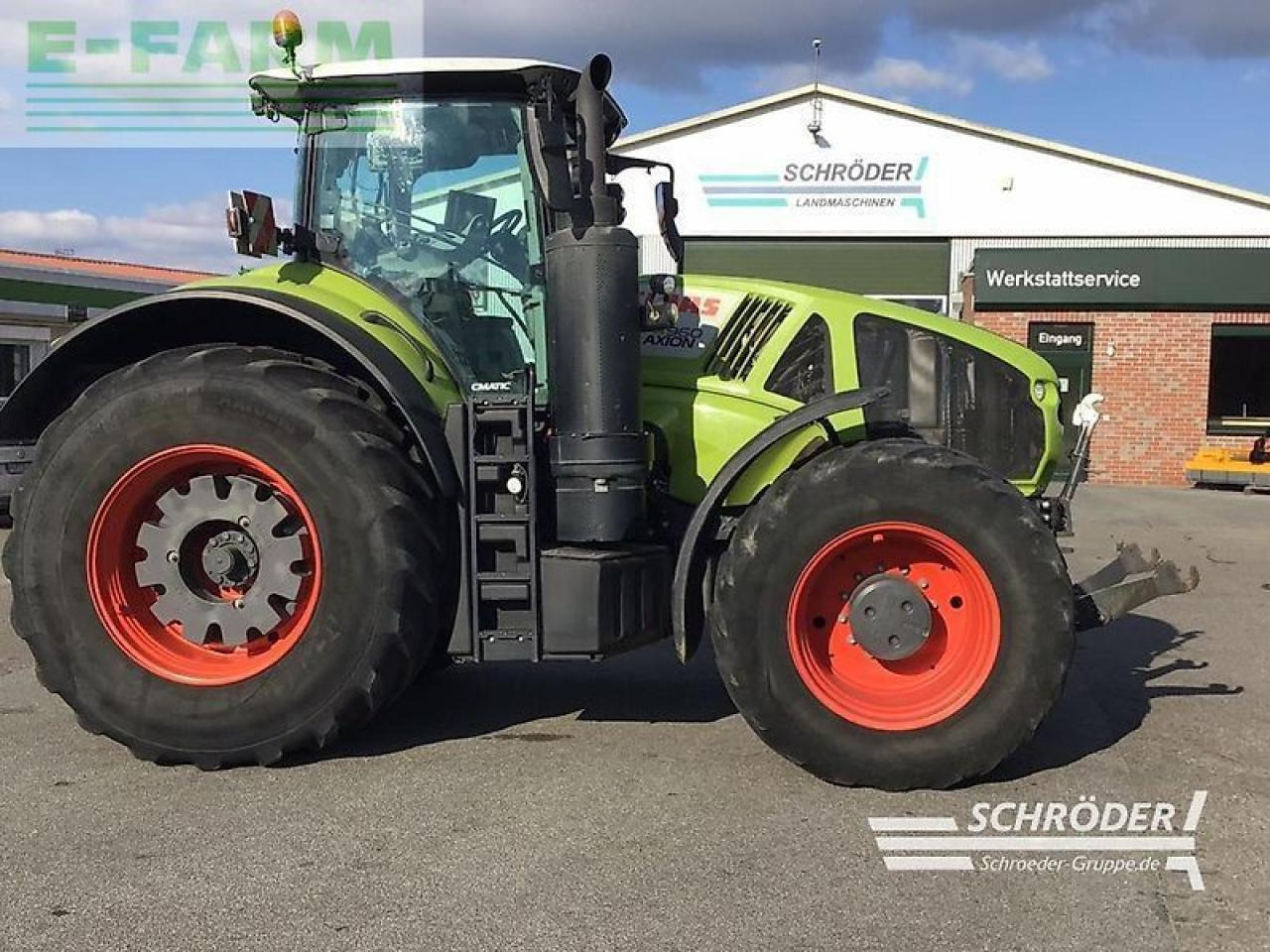 Traktor CLAAS axion 960 cmatic | rtk + s10 terminal
