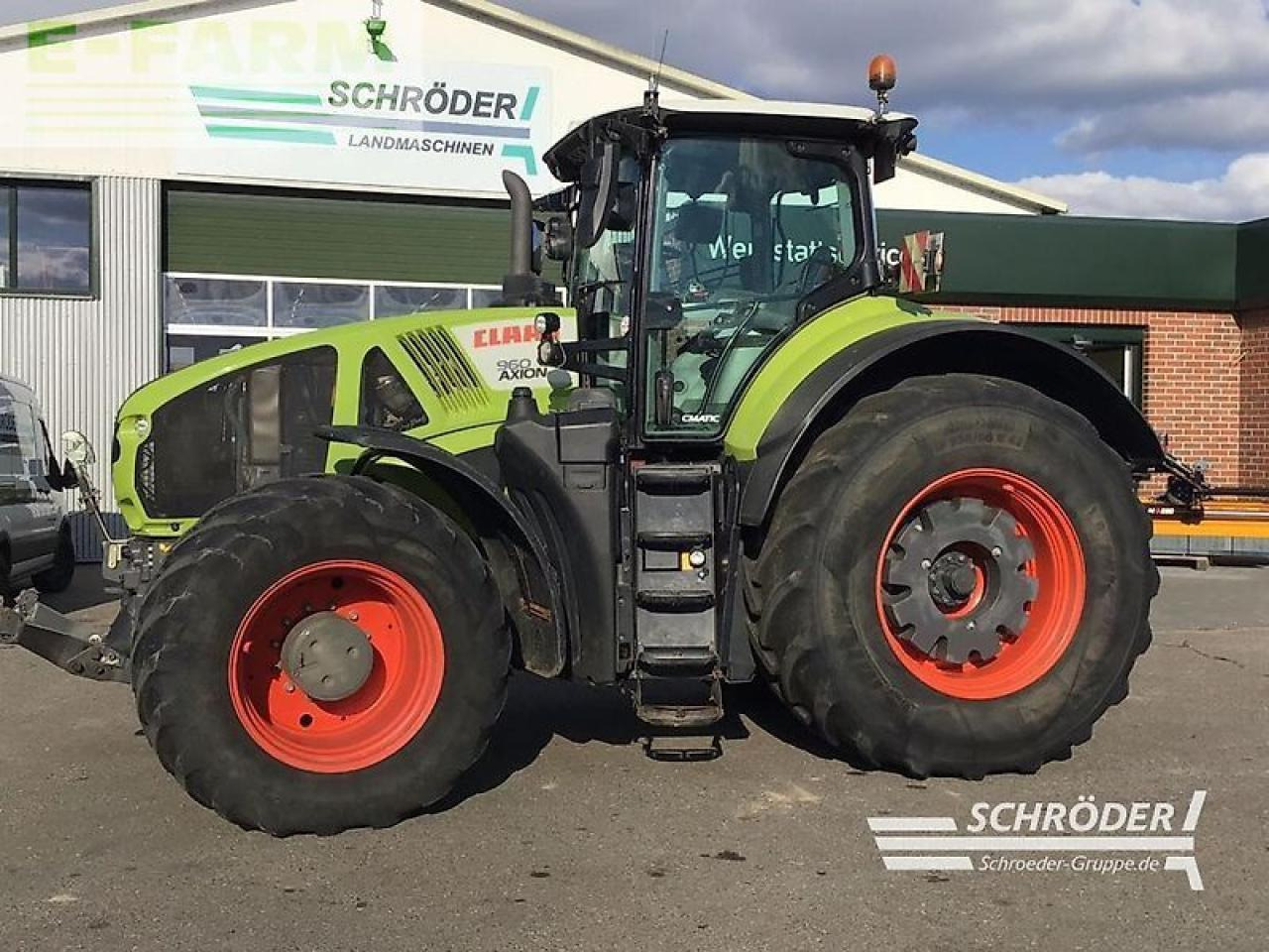 Traktor CLAAS axion 960 cmatic | rtk + s10 terminal