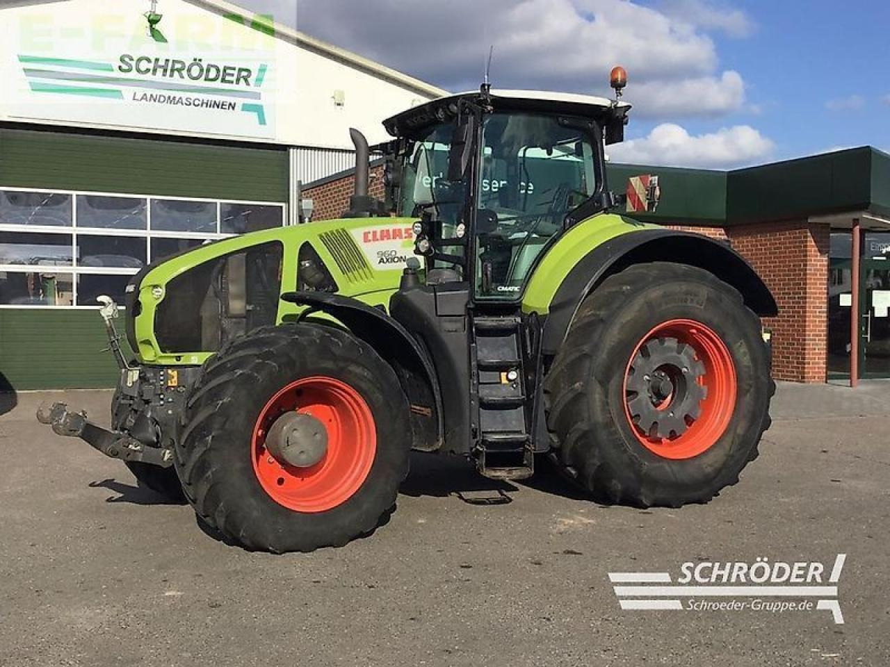 Traktor CLAAS axion 960 cmatic | rtk + s10 terminal