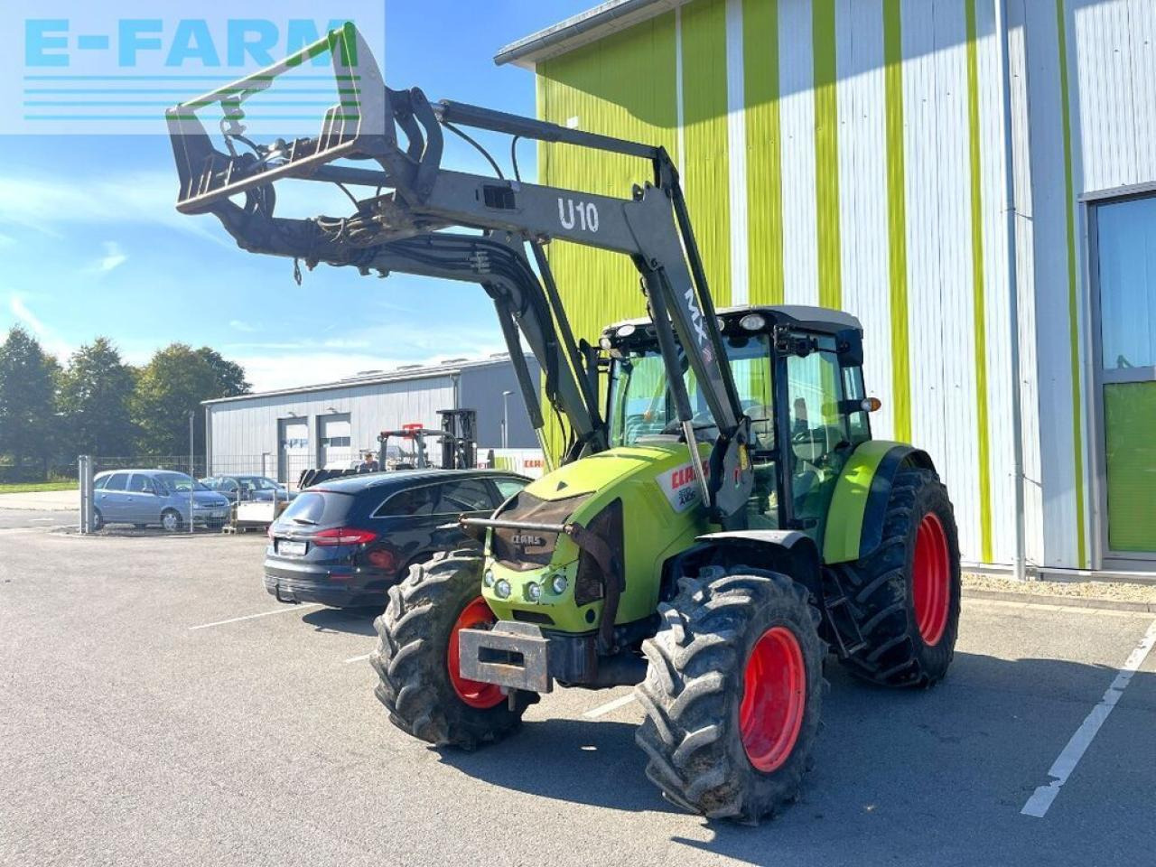 Traktor CLAAS axos 320 cx, frontlader mx u10 CX