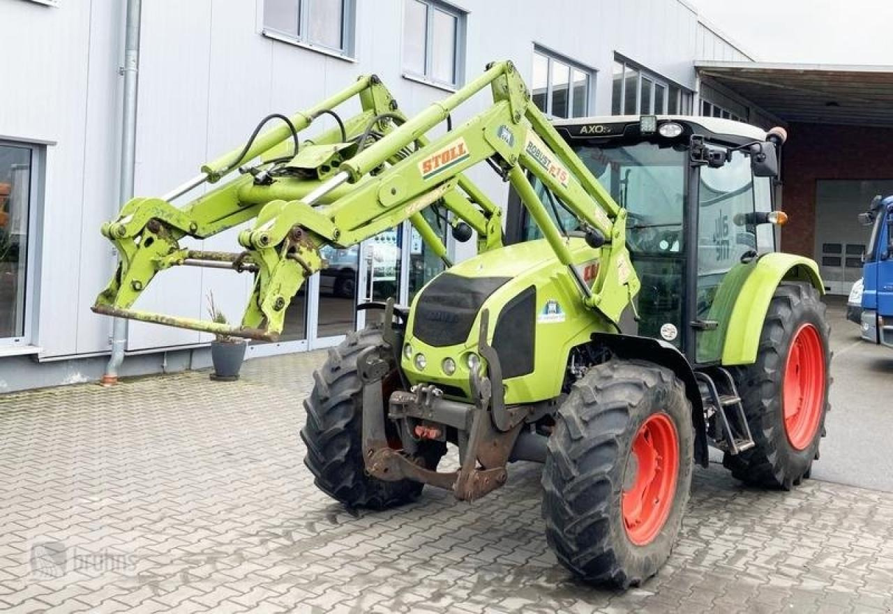 Traktor CLAAS axos 320 mit stoll frontlader