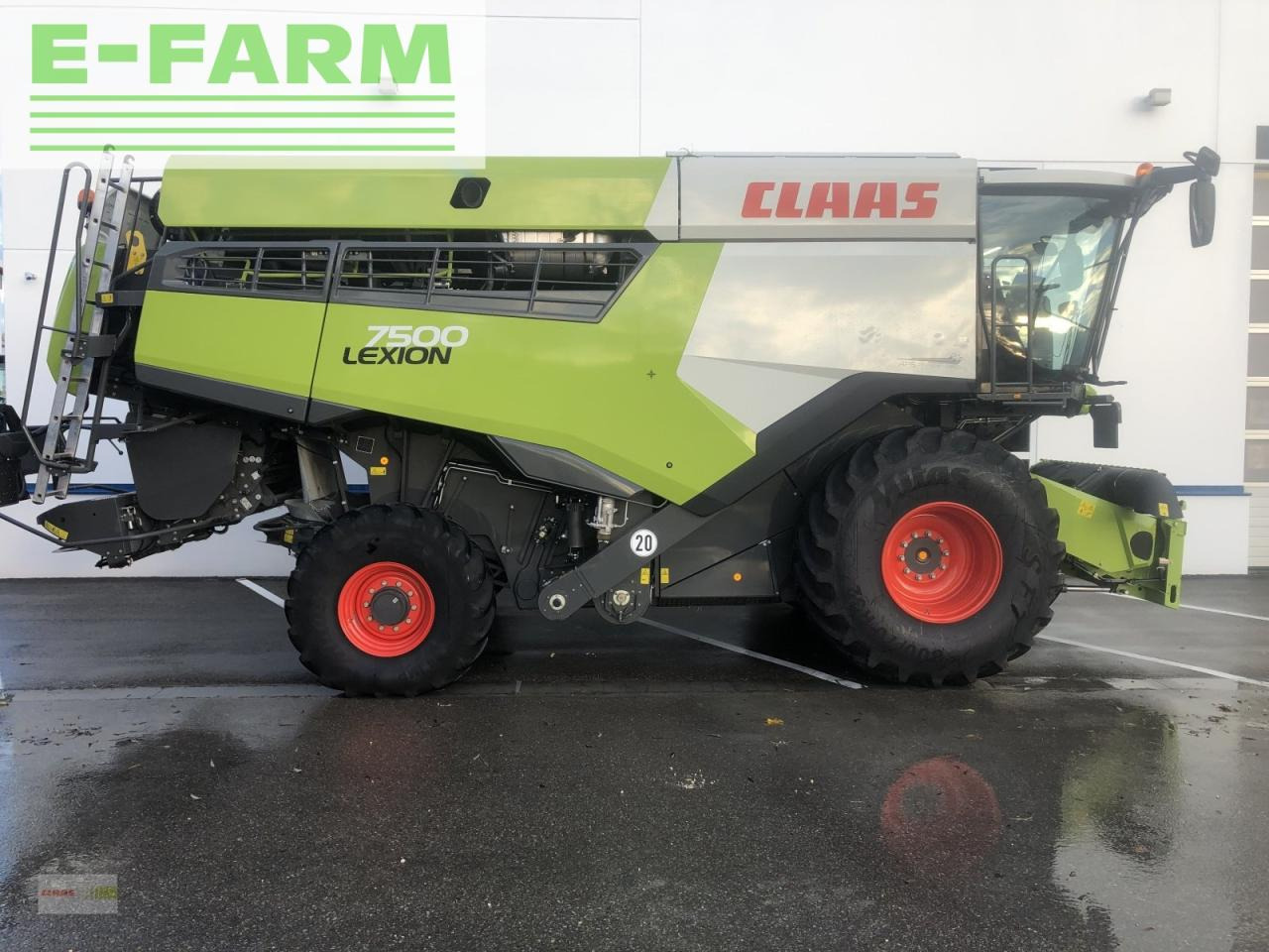Traktor CLAAS lexion 7500