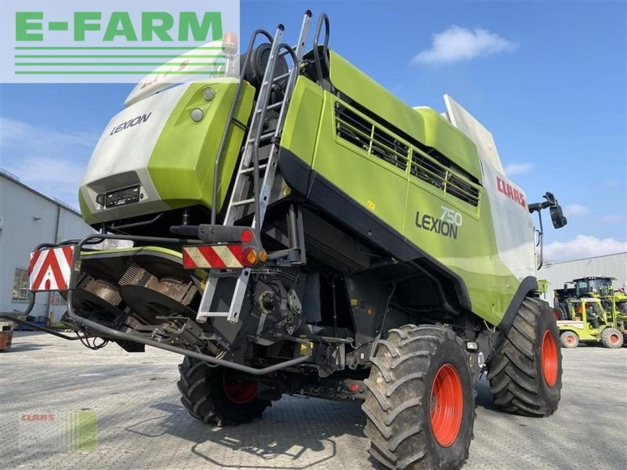 Traktor CLAAS lexion 750 v930+tw