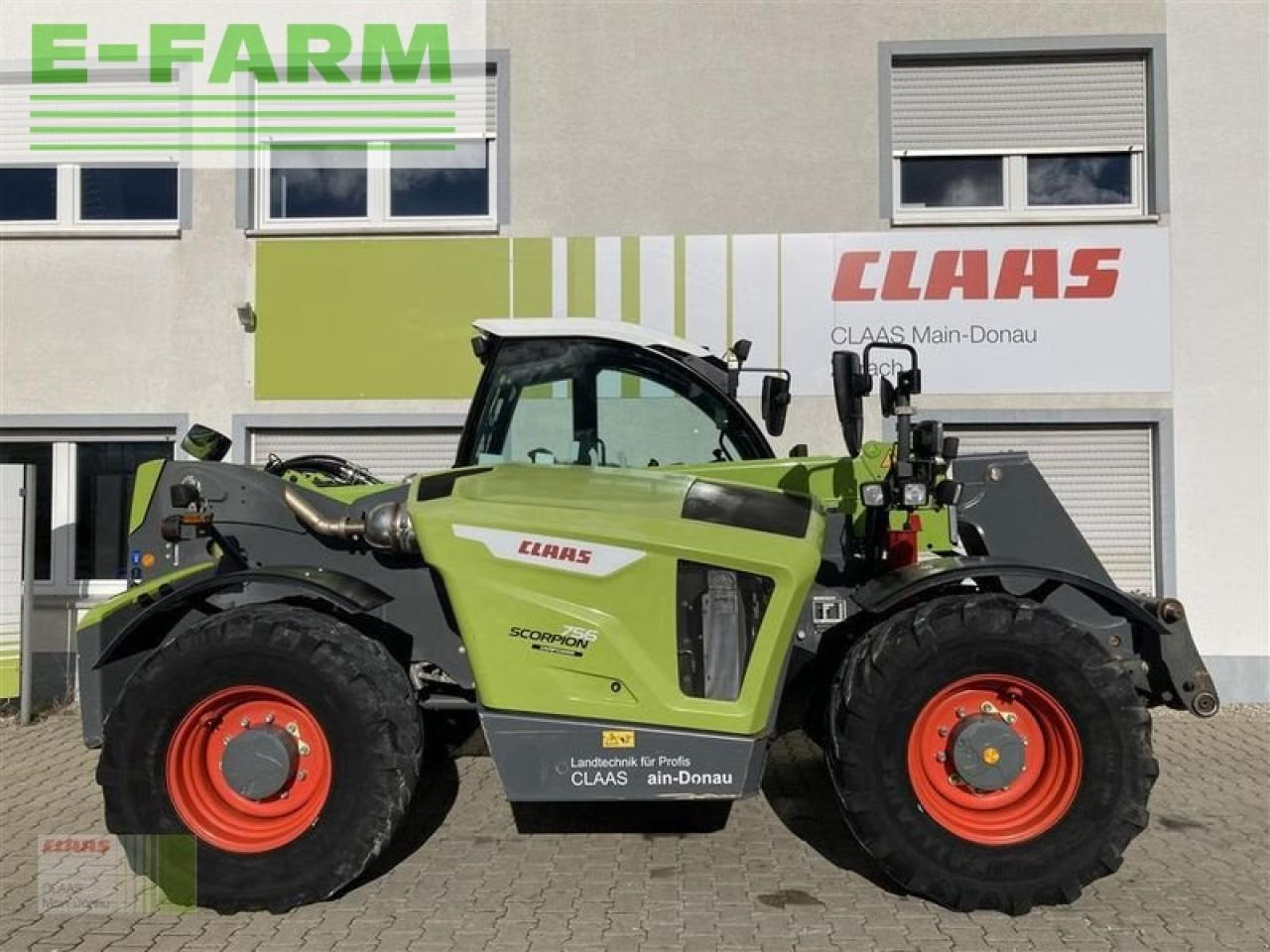 Traktor CLAAS scorpion 756 varipower