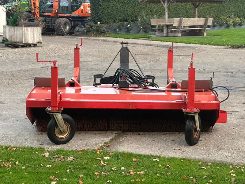 Traktor Hekamp Veegmachine met opvangbak Hydraulisch borstel