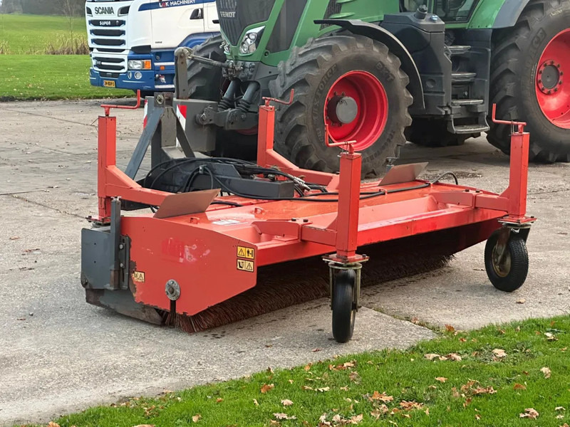 Traktor Hekamp Veegmachine met opvangbak Hydraulisch borstel