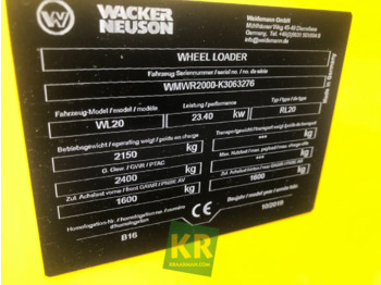 Hoflader WL20 WIELLADER Wacker Neuson: das Bild 5