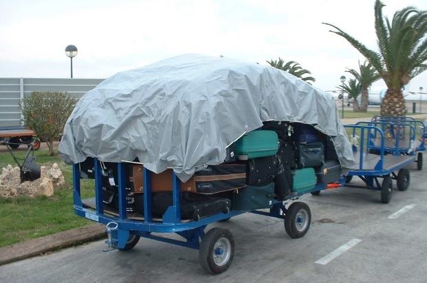 Luftfahrt-Bodengerät Baggage Cart FEMISA: das Bild 4