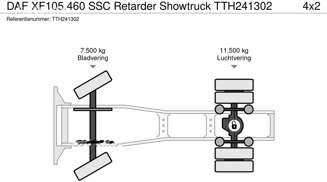 Sattelzugmaschine DAF XF105.460 SSC Retarder Showtruck: das Bild 23