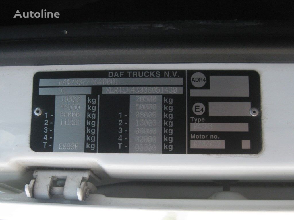Sattelzugmaschine DAF XF 460 FT SSC 4x2: das Bild 18