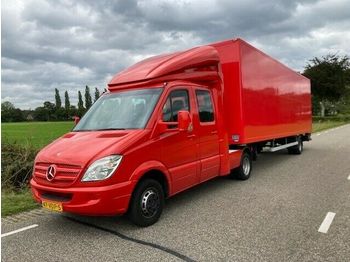 Sattelzugmaschine, Transporter mit Doppelkabine Mercedes-Benz Sprinter 519 minisattelzug mit trailer: das Bild 1