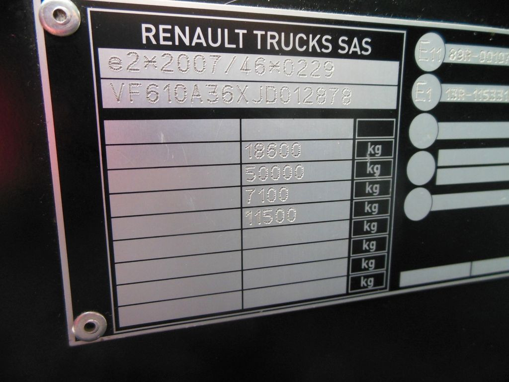 Sattelzugmaschine Renault T520 HIGH, COMFORT, LOWDECK, TOP STAND!!: das Bild 18