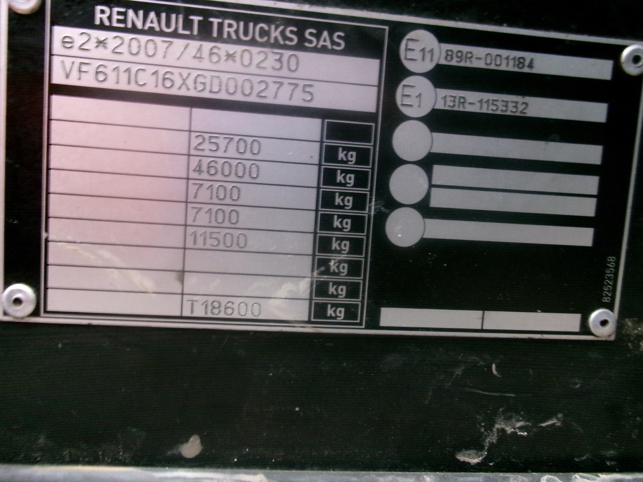 Sattelzugmaschine Renault T 460 6X2 RHD Euro 6: das Bild 26