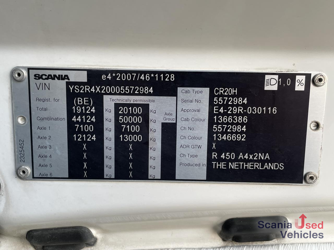 Sattelzugmaschine SCANIA R 450 A4x2NA DIFF LOCK RETARDER ACC: das Bild 6