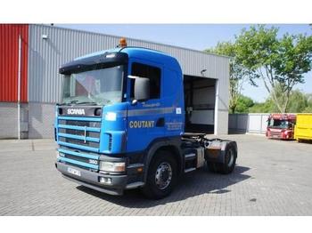 Sattelzugmaschine Scania 114-380 / MANUAL / RETARDER / FULL STEEL SUSPENSIO: das Bild 1