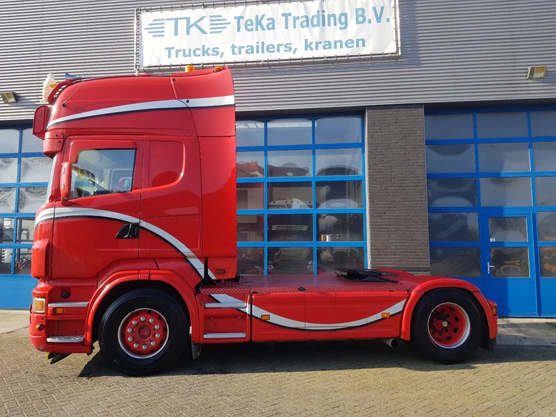 Sattelzugmaschine Scania R500 V8 Showtruck Open uitlaat Standairco Retarder: das Bild 4