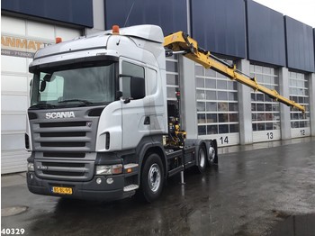 Sattelzugmaschine Scania R 380 6x2 Hiab 28 ton/meter laadkraan: das Bild 1