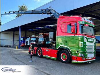 Sattelzugmaschine Scania S500 NGS Fassi F315 - F295A.2.26 E Dynamic, Euro 6, 6x2 Boogie, Truckcenter Apeldoorn: das Bild 1