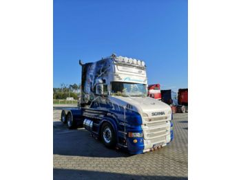 Sattelzugmaschine Scania T580 Longline, Hauber, Torpedo, Show Truck V8: das Bild 1