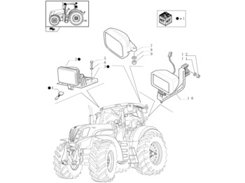 NEW HOLLAND Karosserie und Außen