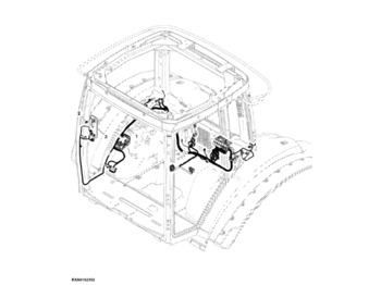 JOHN DEERE Fahrerhaus und Interieur