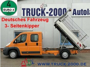 Kipper Transporter Fiat Ducato 3-Seitenkipper Maxi 7 Sitze AHK TÜV 02/24: das Bild 1