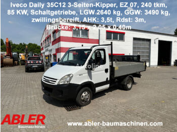 Kipper Transporter IVECO Daily 35C12 3-Seiten-Kipper zwillingsbereift 3,5t: das Bild 1