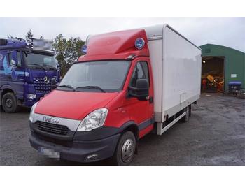 Koffer Transporter Iveco Daily box truck with fitted cabinet / workshop car: das Bild 1