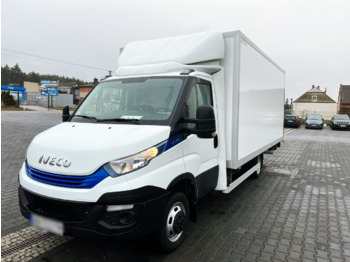 Koffer Transporter IVECO Daily 35C14 CNG Container 10 pallets + Elevator 750 kg One Owne