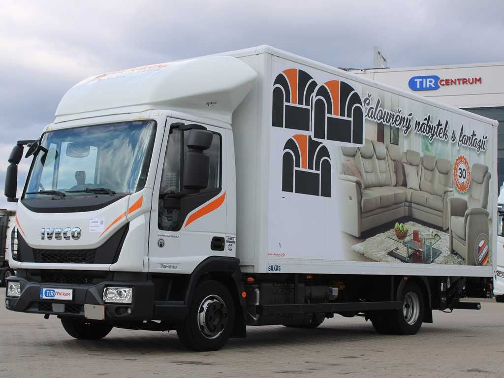 Koffer Transporter Iveco EUROCARGO 75-210,TAIL LIFT,ONLY 58,822 KM